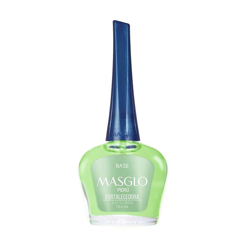 Inmersión Onza Sabueso MASGLO Esmalte Base Ajo y Limón Fotalecedora 13.5 ml - Aruma