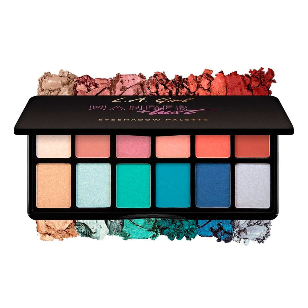 LA Girl Eye Lux Eternalize Lidschatten-Palette – Atmungsaktive Farben Für Intensive Looks