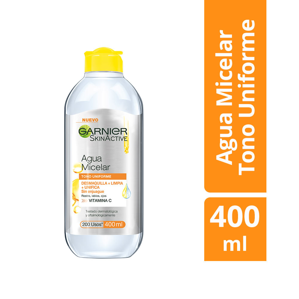 Comprar Garnier - *Skin Active*- Agua micelar Vitamina C 400ml