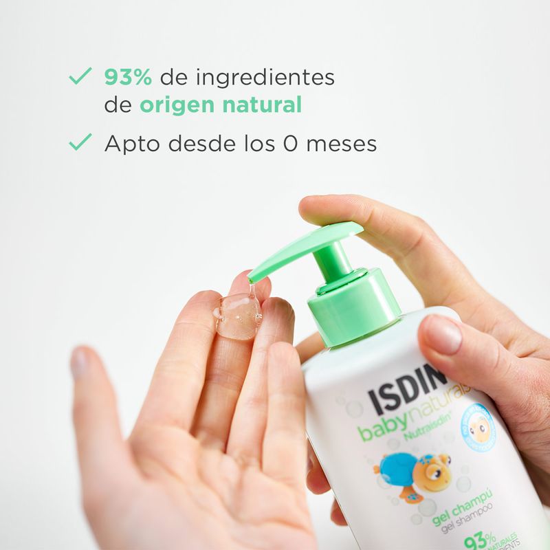 ISDIN Shampoo Baby Naturals Gel 200Ml - Aruma