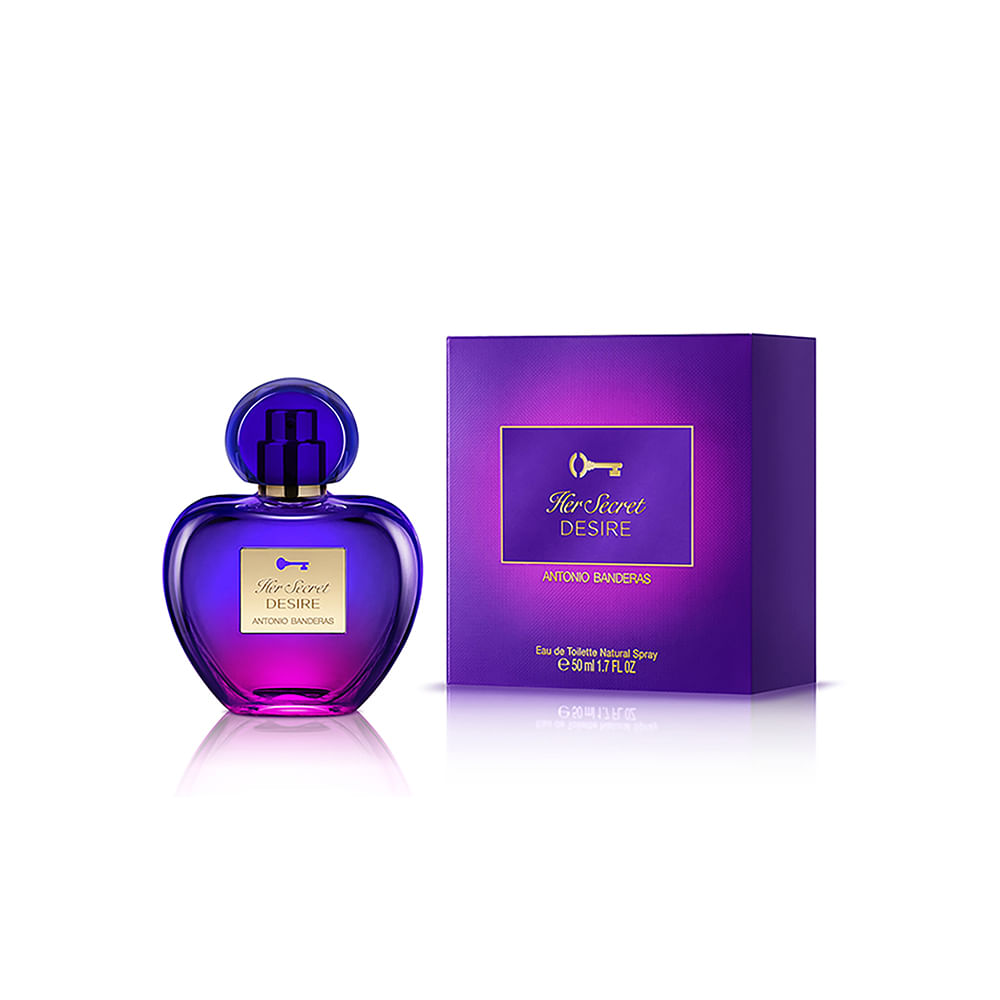 ANTONIO BANDERAS Fragancia Her Secret Desire 50 Ml - Aruma