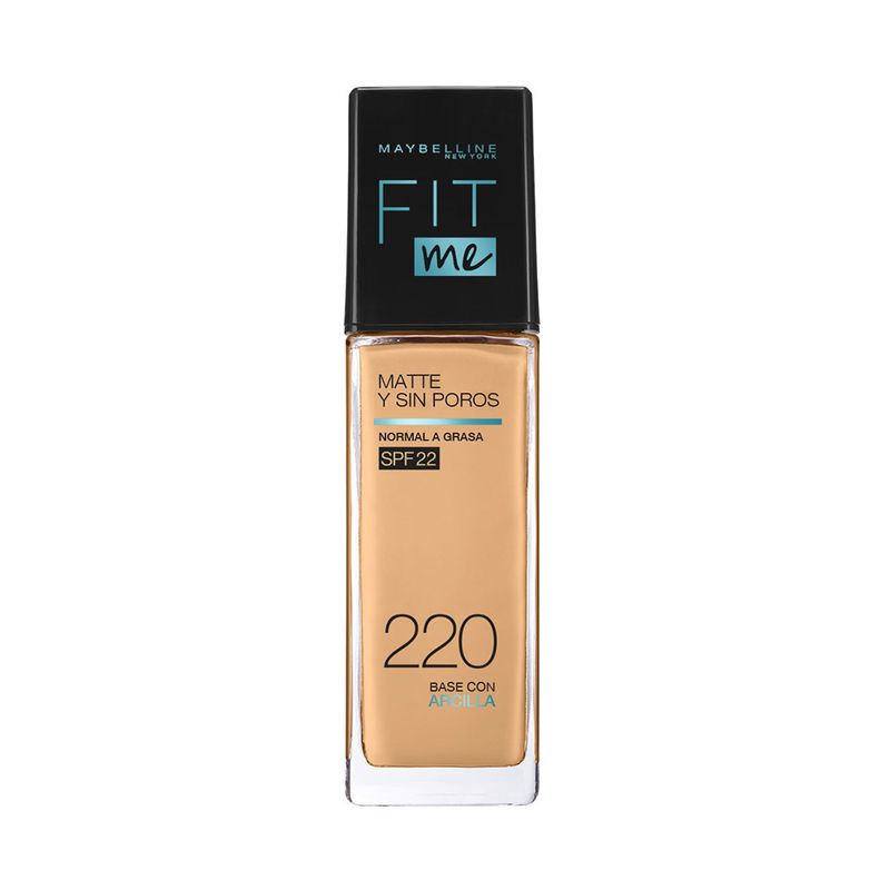 Base Maquillaje Fit Me Matte Natural Beige De Maybelline