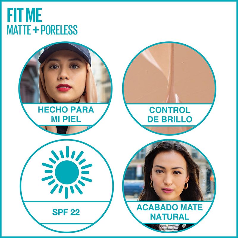 Comprar Maybelline - Base de Maquillaje Fit Me Matte + Poreless - 220