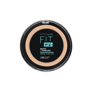 Polvo Fit Me Matte + Poreless 0.30 Fl Oz Tono 120 Classic Ivory Maybelline