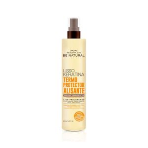Termoprotector Be Natural Lisso Keratina para Cabellos Alisados 250 Ml Placenta Life Be Natural