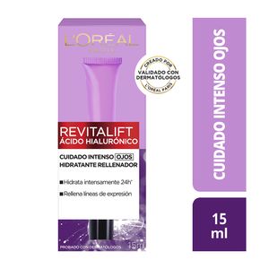 Contorno Ojos Hidratante L'Oréal París Revitalift Acido Hialuronico 15ml