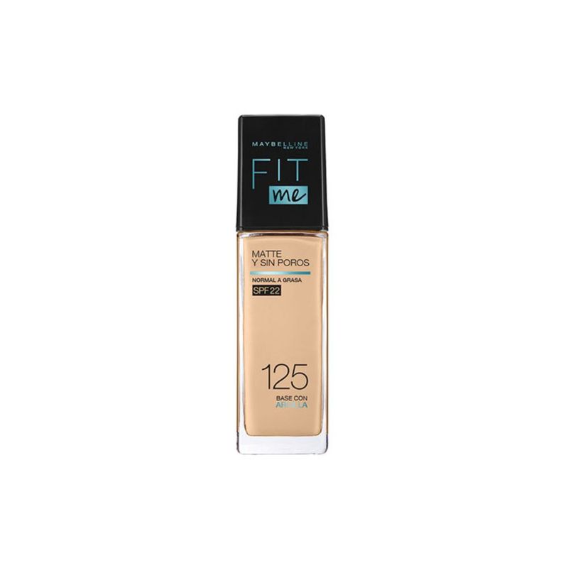 Fond De Teint Maybelline Fit Me Luminous & Smooth 125 Nude Beige 30ml - FPS 18 - Neuf