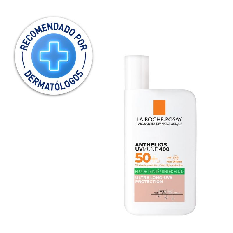 Anthelios Uvmune 400 Oil Control Fluido Con Color Frasco 50ml - Protector  Solar - La Roche Posay - Aruma