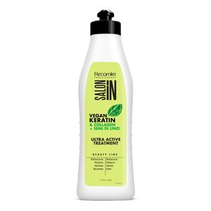 Tratamiento Protector De Calor Vegan Keratin Ultra Active Keratin Treatment 500ml Salon In