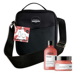 BiSet L'Oréal Professionnel Inforcer Navidad 2023 Retail (Shampoo 300 ml + Mascarilla 250 ml)