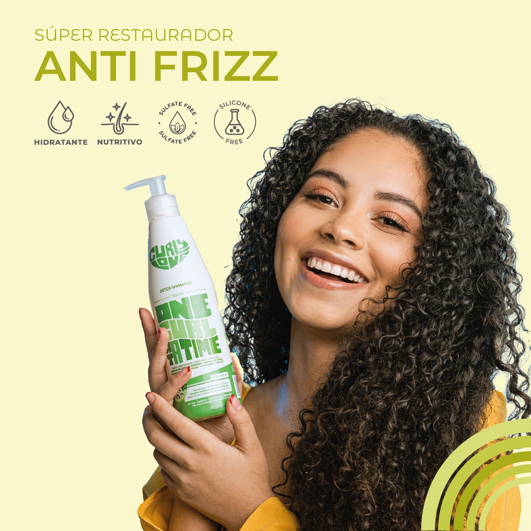 Shampoo Curly Love Detox 290 ml