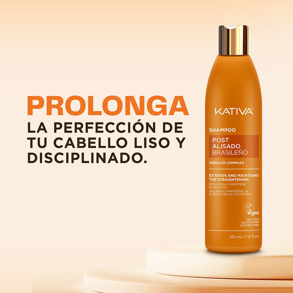 Shampoo Mascarilla Kativa Post Alisado Kativa Kit Post Alisado