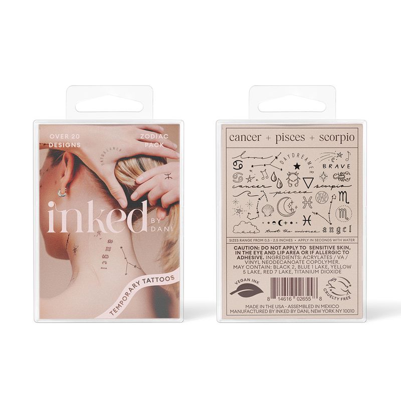 Tatuaje-Temporal-Inked-By-Dani-Zodiac-Water-Signs-Pack
