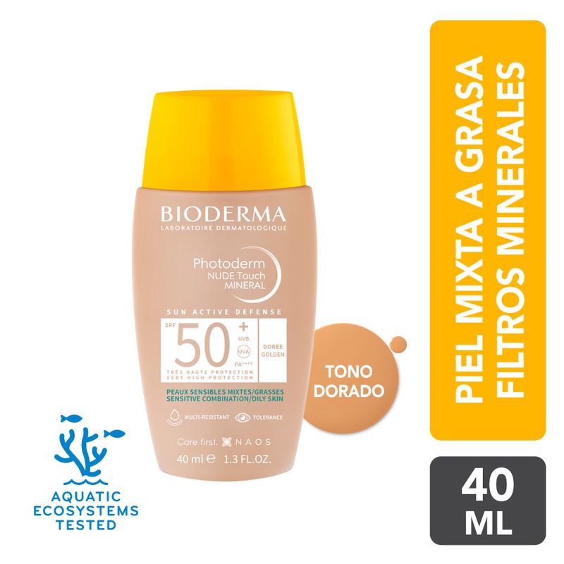 Bloqueador-Solar--Bioderma-Photoderm-Nude-Touch-50--Doree-40Ml