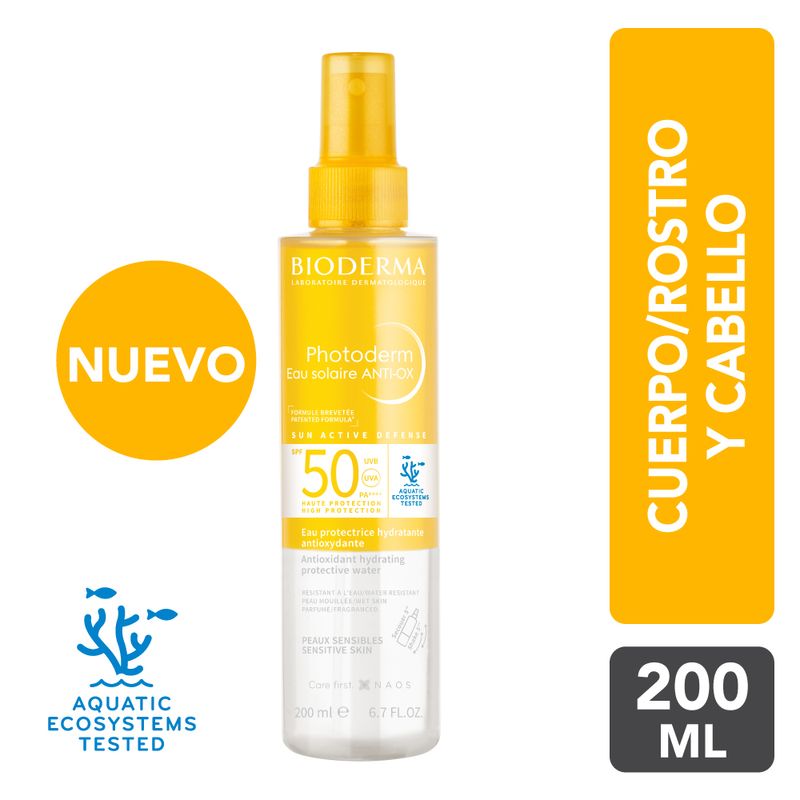 Bloqueador-Solar-Bioderma-Photoderm-Eau-Solaire-Anti-Ox-Spf50-200-Ml