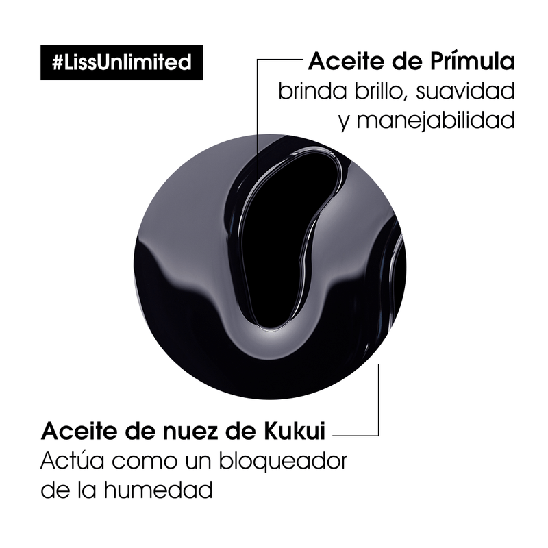 Pack Liss Shampoo 300ml + Mascarilla 250ml + Aceite 125ml L'Oréal Professionnel-1747342888146