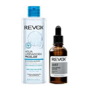 Your Daily Duo - Agua Micelar Limpiadora + Serum de Ácido Hialurónico Revox