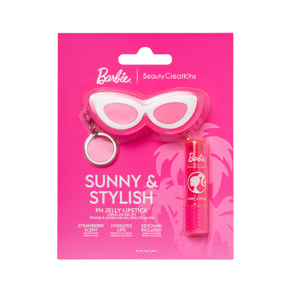 Labial Beauty Creations X Barbie Sunny & Stylish Ph Jelly Lipstick ...