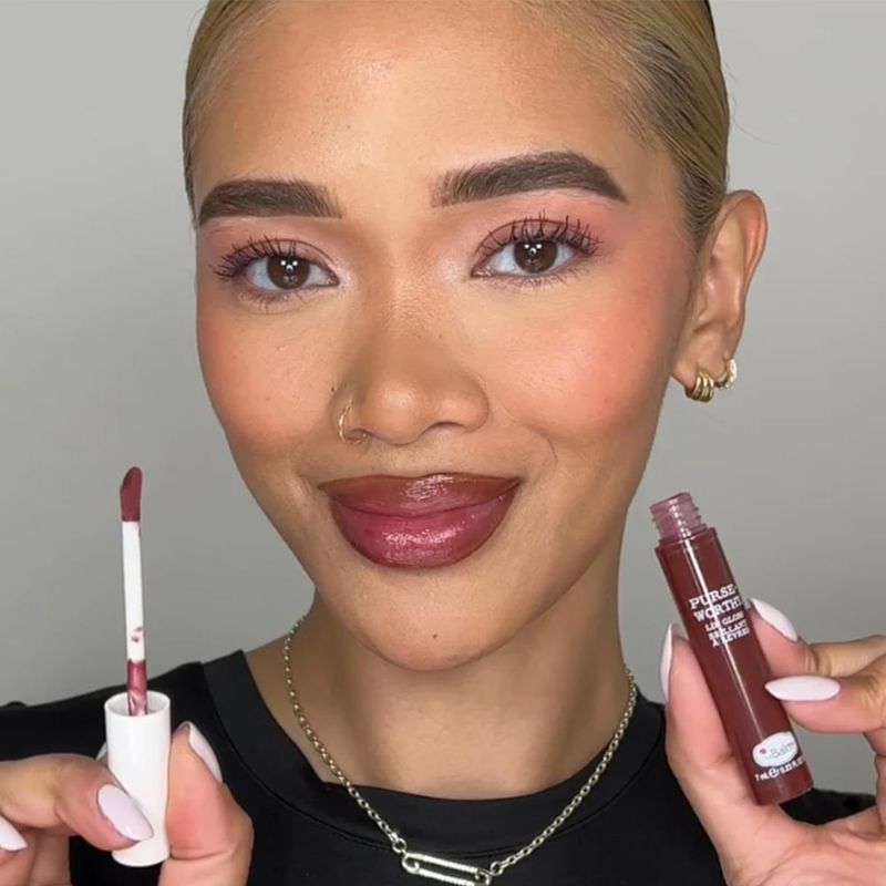 Brillo Labial Thebalm Purse-Worthy Satchel Liquidación-1762201806736