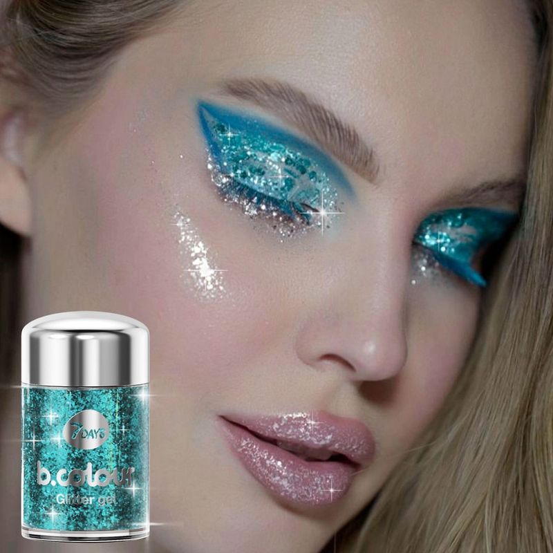 Pigmento 7Days Face & Body Glitter Gel Mini 02 Snowy Elf-1769529693973