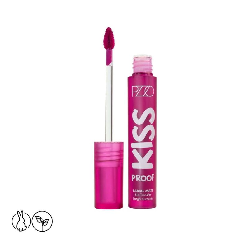 Labial Liquido Kiss Proof Fuchsia Petrizzio - Liquidación-1774294283470