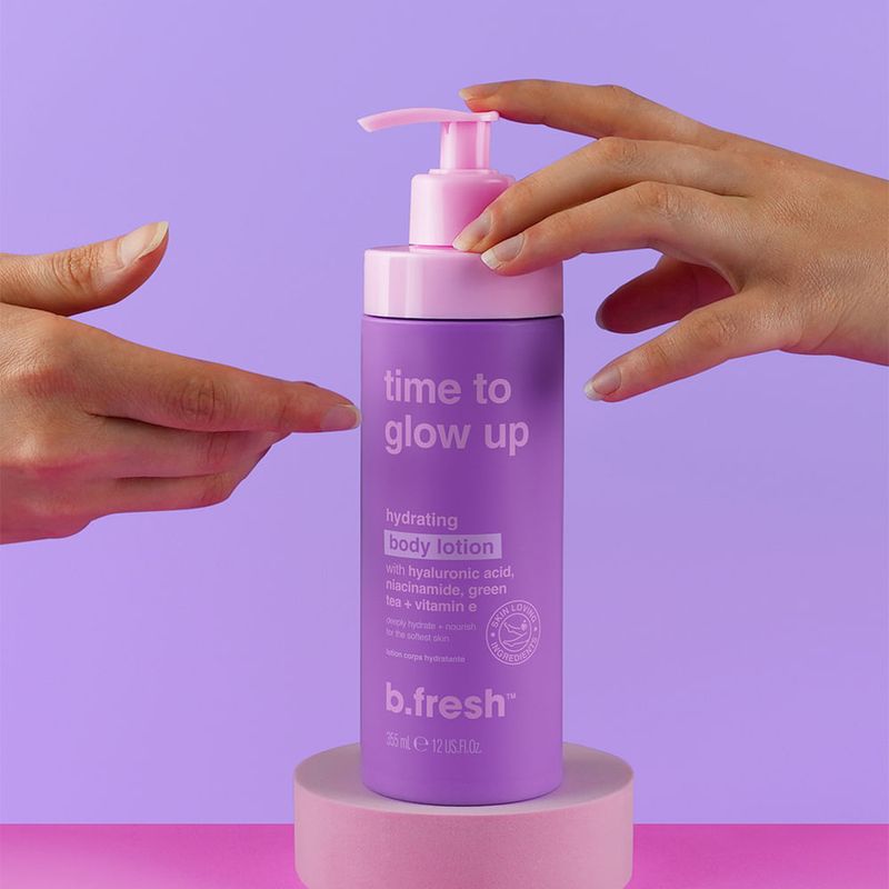 Crema Corporal Time To Glow Up - B.fresh Body Lotion 355ml