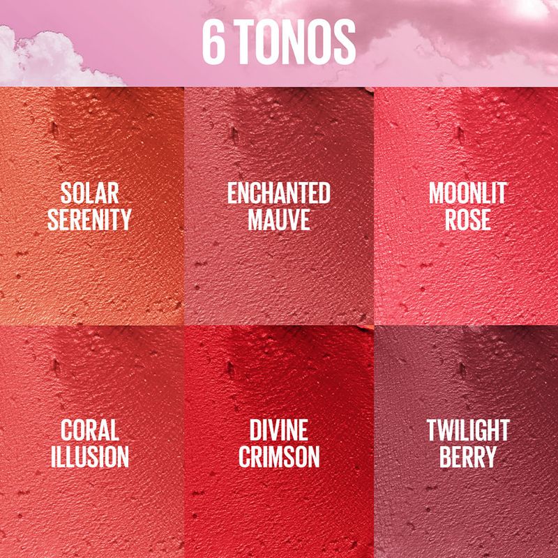 Rubor En Mousse Para Mejillas Y Labios Maybelline Cloudtopia Solar Serenity 5G