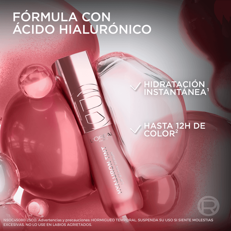 Tinta Serum Para Labios L'Oreal Paris Hyaluron Tint Worth It 5 Ml