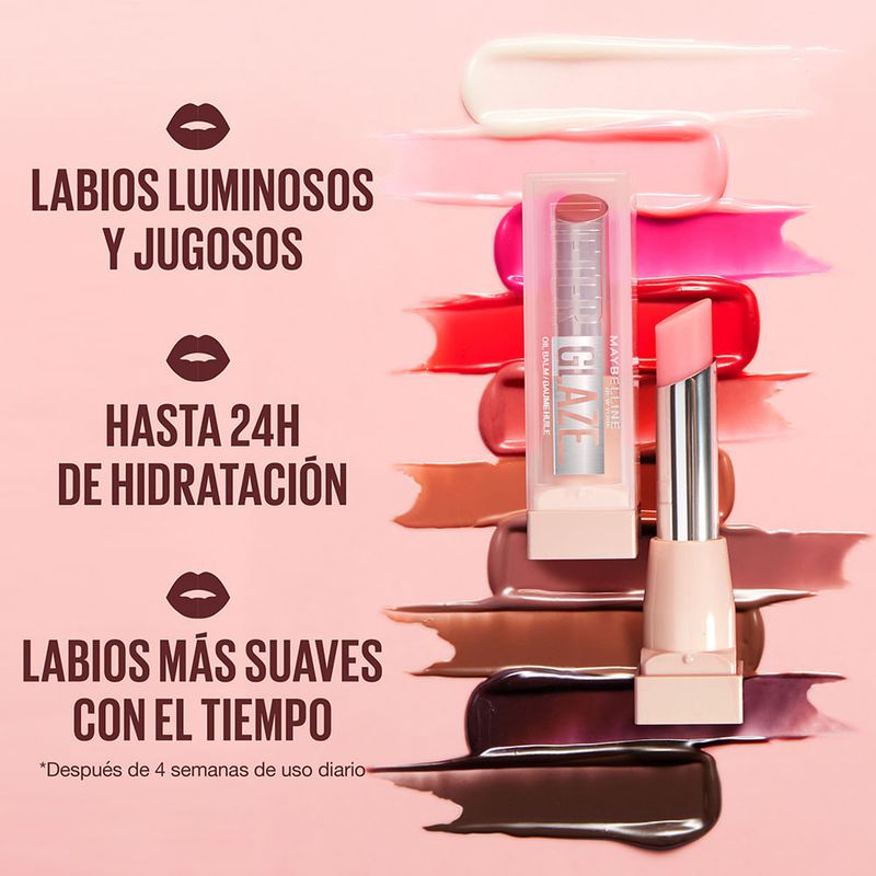 BALSAMO LABIAL MAYBELLINE LIFTER GLAZE PINK DRIP 2.8G