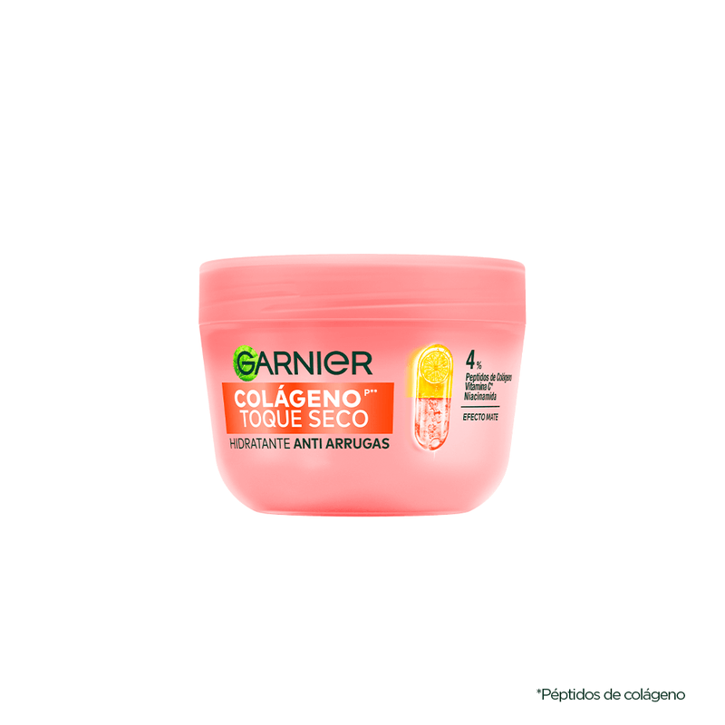 Crema Hidratante Skin Garnier Toque Seco Colágeno