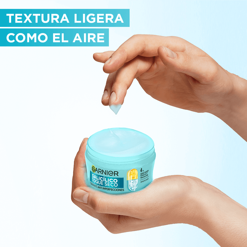Crema Hidratante Skin Garnier Toque Seco Salicílico